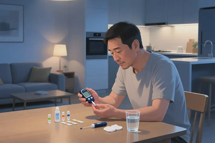 37岁晚上血糖12.1是怎么回事(图1)