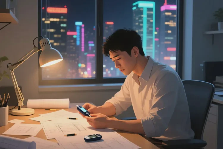 38歲晚餐血糖18點(diǎn)4是怎么回事(圖1)