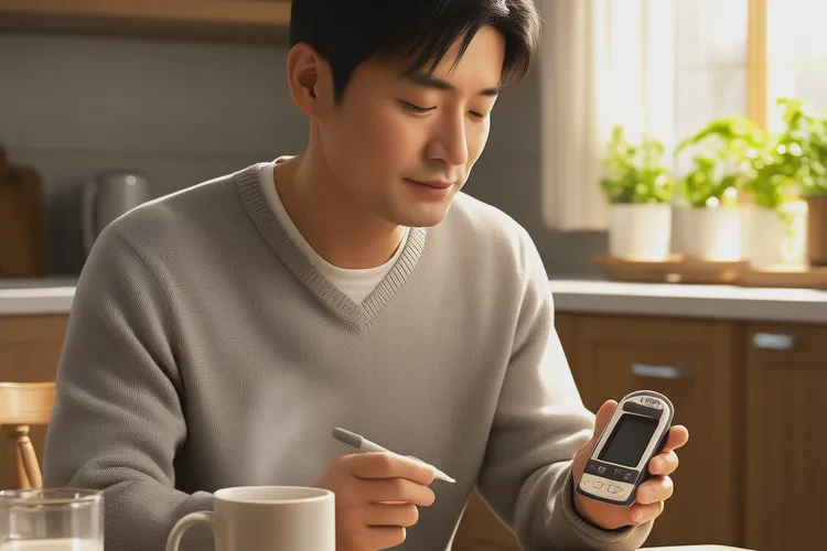 46歲早餐血糖21.6是怎么回事(圖1)