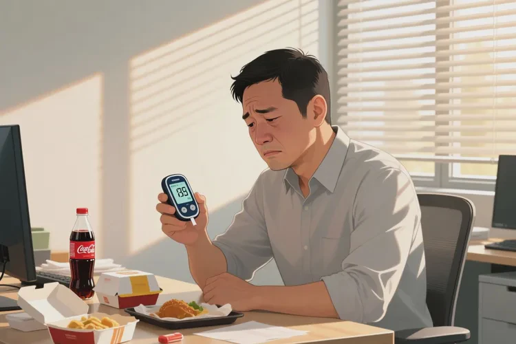 37歲中午血糖15.4是怎么回事(圖1)