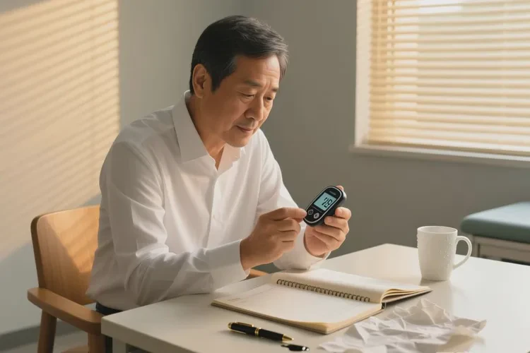 38岁空腹血糖17.4是怎么回事(图1)