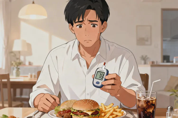 38歲晚餐血糖13點6是怎么回事(圖1)