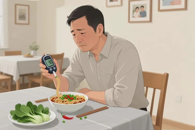 38歲晚餐血糖12.9是怎么回事(圖1)