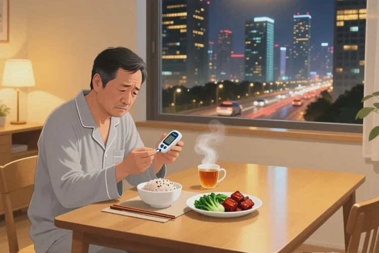 38岁晚餐血糖6点8是怎么回事(图1)