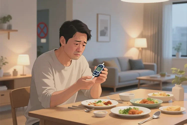 37岁晚上血糖12点3是怎么回事(图1)