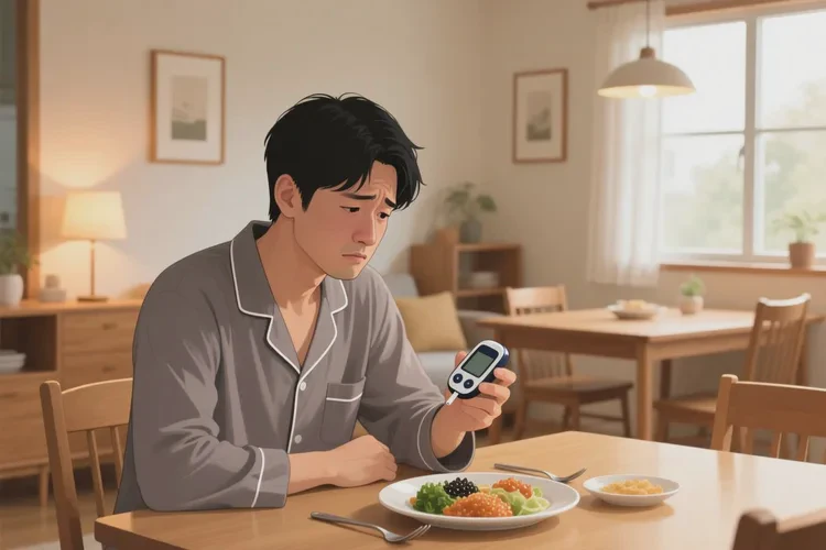 38岁晚餐血糖17点0是怎么回事(图1)