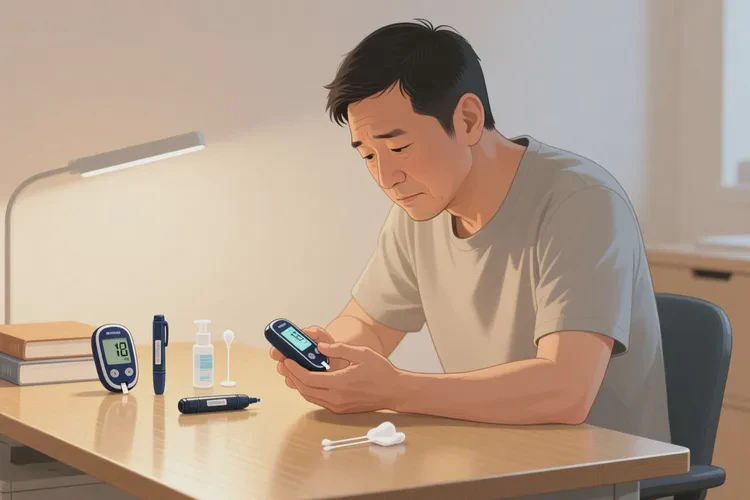 38歲晚餐血糖14.7是怎么回事(圖1)