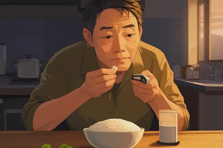 46歲晚餐血糖24.7是怎么回事(圖1)