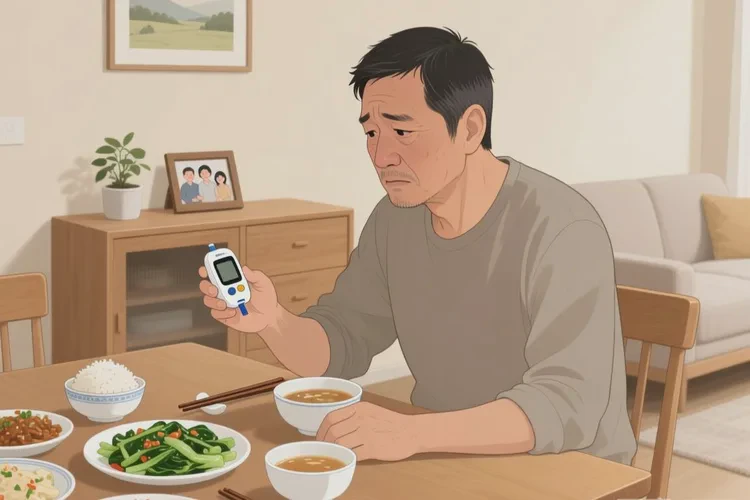 38岁中餐血糖20.9是怎么回事(图1)