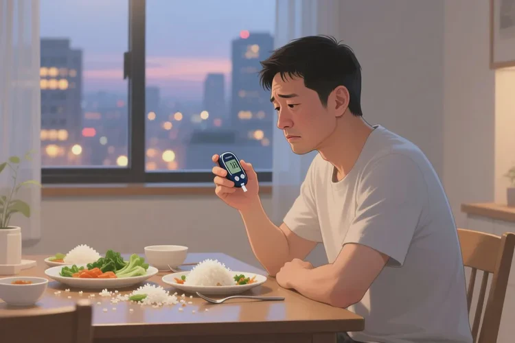 38歲晚餐血糖14.3是怎么回事(圖1)