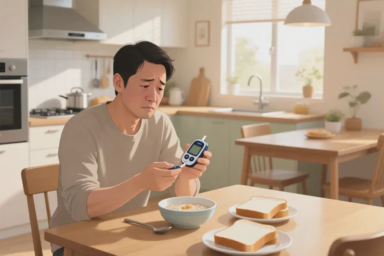 37歲早餐血糖12點0是怎么回事(圖1)