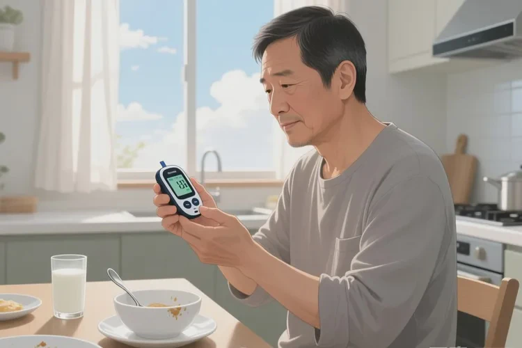 37岁早餐血糖25.2是怎么回事(图1)