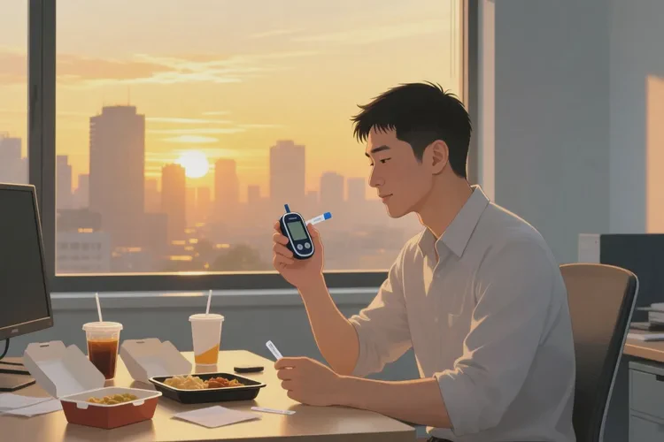 37岁中餐血糖19点4是怎么回事(图1)