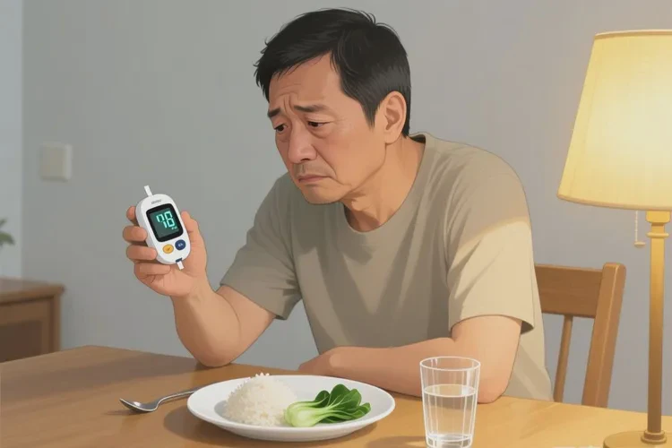 38岁晚餐血糖30.5是怎么回事(图1)