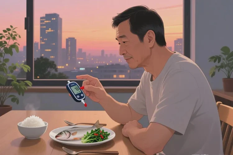 38岁晚餐血糖9.5是怎么回事(图1)