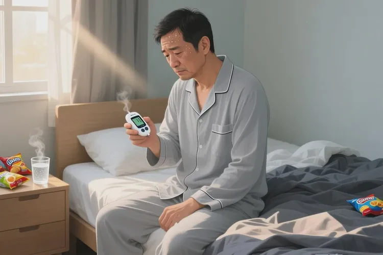 37歲早餐血糖22.7是怎么回事(圖1)