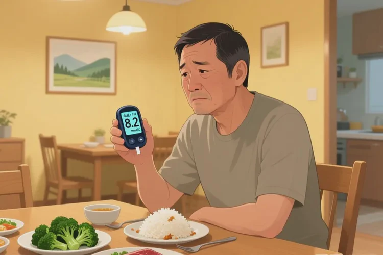 38歲晚餐血糖18點1是怎么回事(圖1)