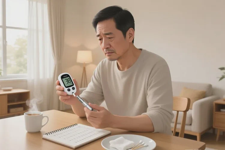 38岁空腹血糖21.7是怎么回事(图1)