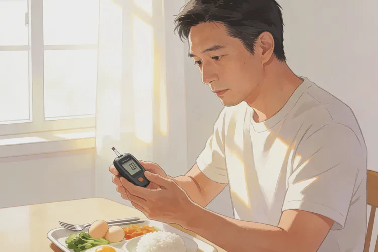 37岁早餐血糖12.7是怎么回事(图1)