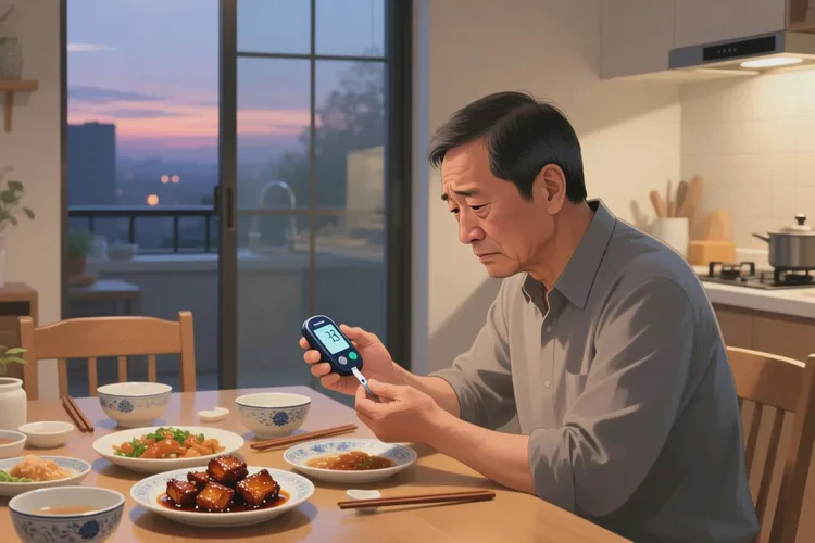 38歲中餐血糖28.4是怎么回事(圖1)