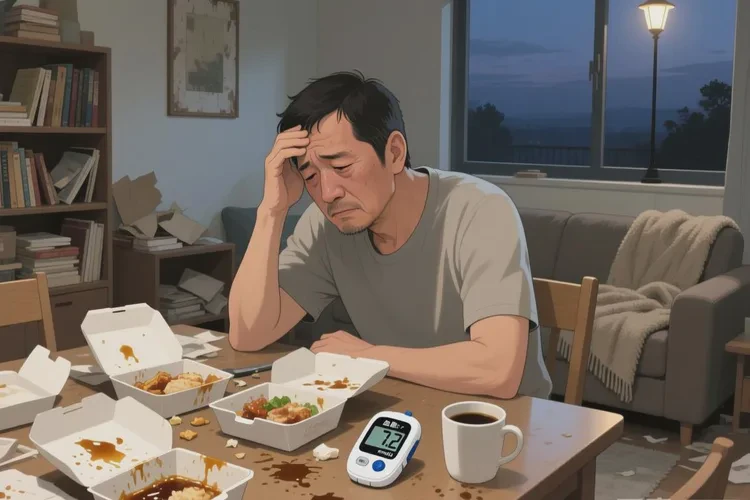 37歲中餐血糖23.2是怎么回事(圖1)