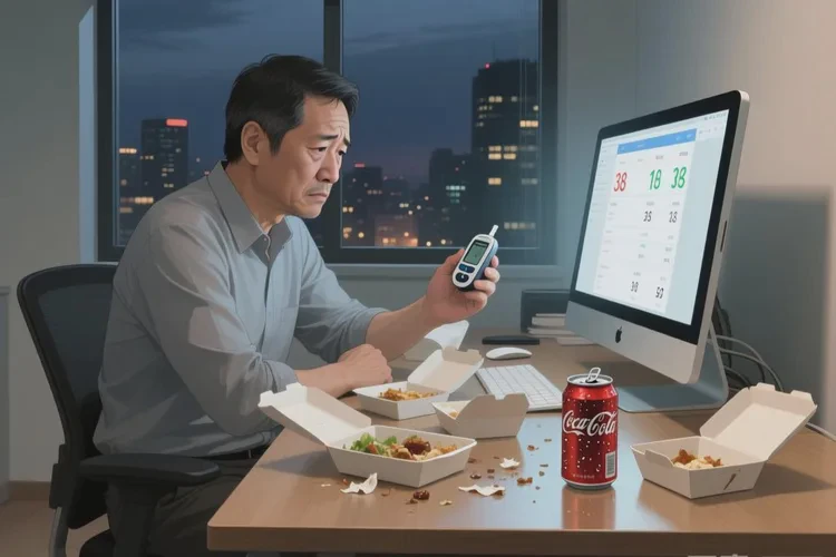 38岁中餐血糖17.3是怎么回事(图1)