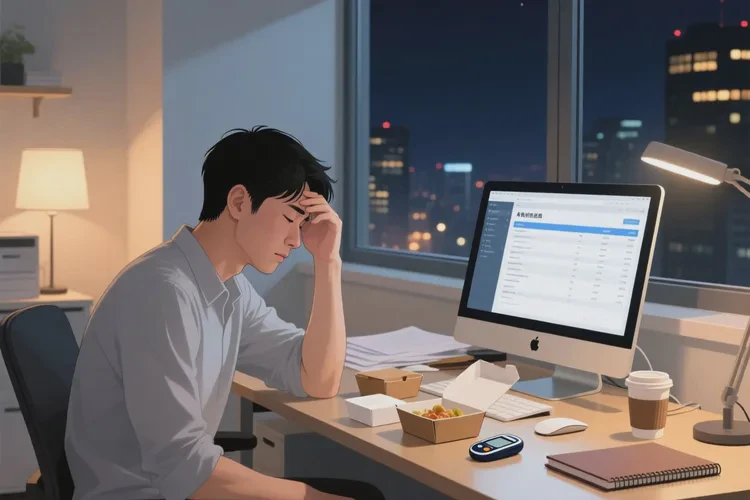 38岁中餐血糖28.2是怎么回事(图1)