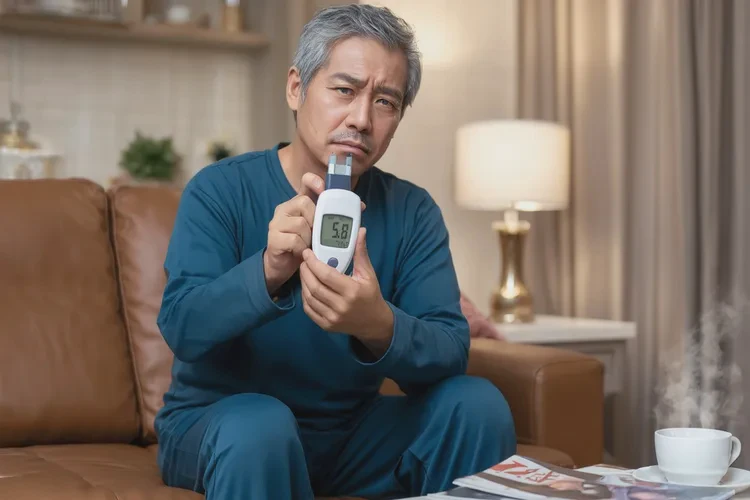 45歲晚上血糖25.8是怎么回事(圖1)