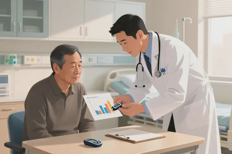 38岁早餐血糖25.4是怎么回事(图2)