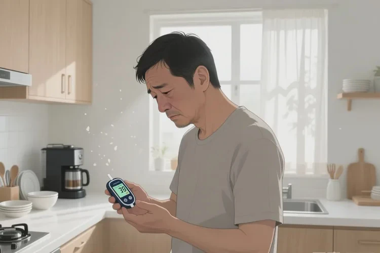 37岁早上空腹血糖24.4是怎么回事(图1)