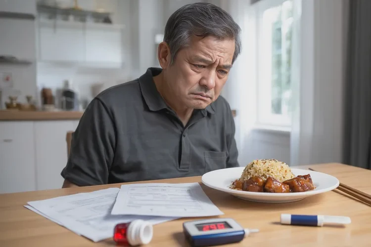 46岁中餐血糖29.8是怎么回事(图1)