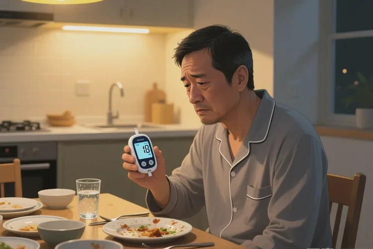 38歲晚餐血糖13點(diǎn)2是怎么回事(圖1)