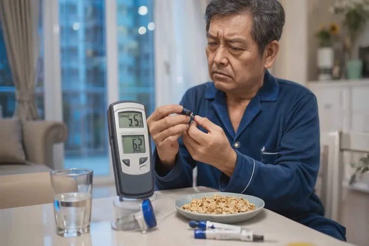 46岁早上空腹血糖17点5是怎么回事(图1)