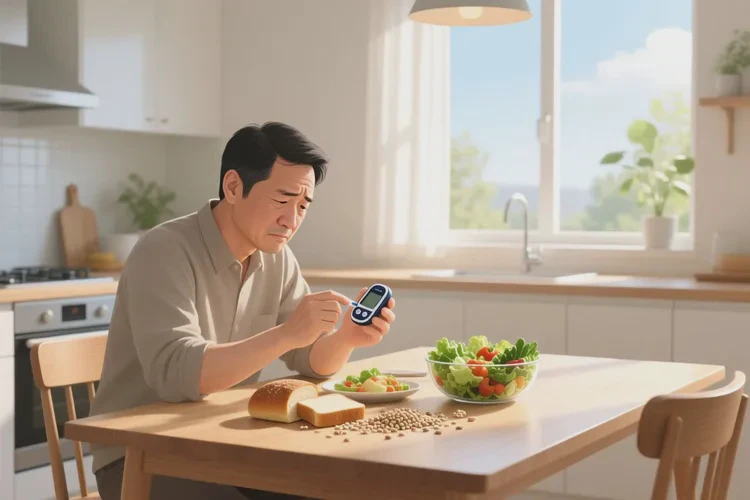 38歲早餐血糖24.8是怎么回事(圖1)