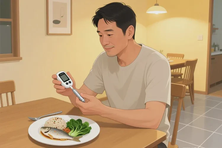 37歲晚餐血糖27.6是怎么回事(圖1)