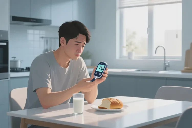 37歲早餐血糖24.8是怎么回事(圖1)