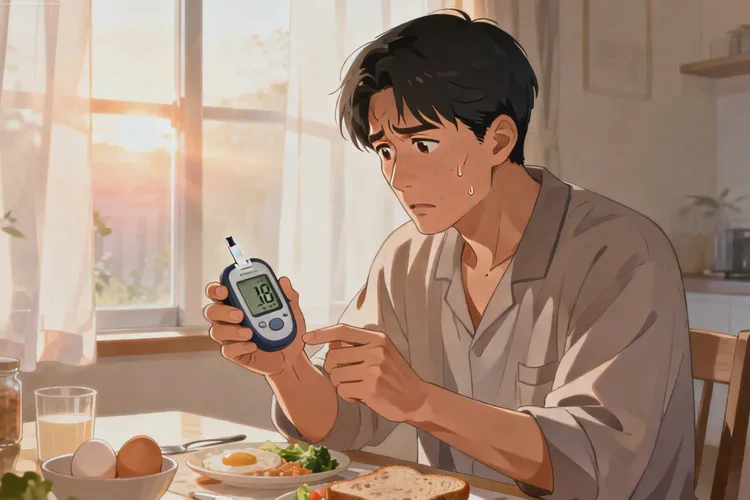 38歲早餐血糖23.8是怎么回事(圖1)