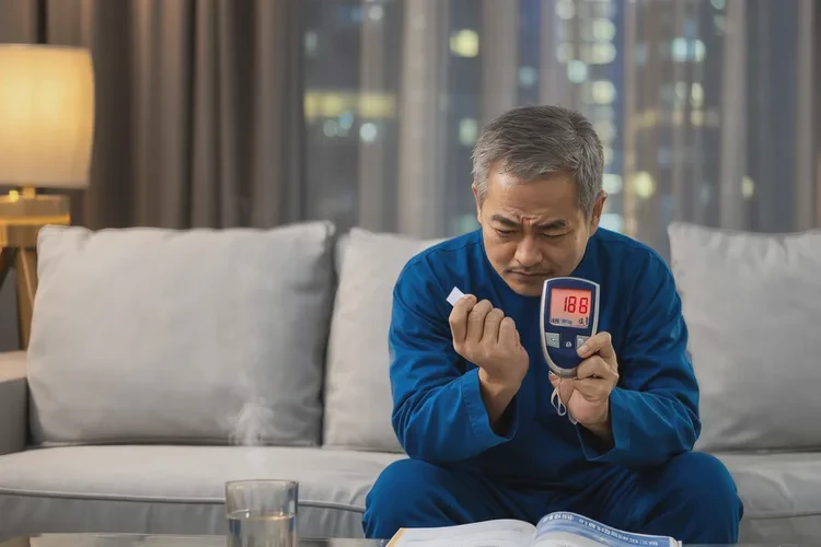 46岁睡前血糖18.8是怎么回事(图1)