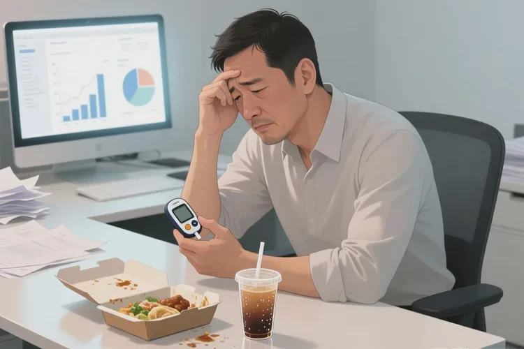 37歲中午血糖19.6是怎么回事(圖1)