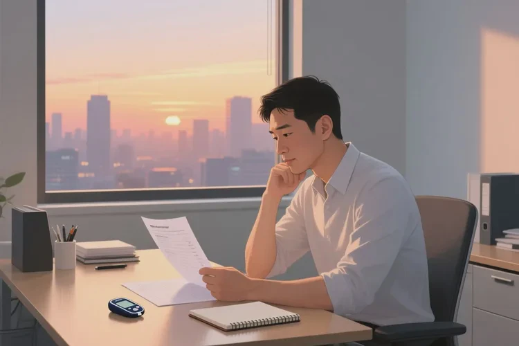 38岁空腹血糖5点1是怎么回事(图1)