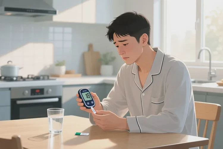 37岁早餐血糖9.4是怎么回事(图1)