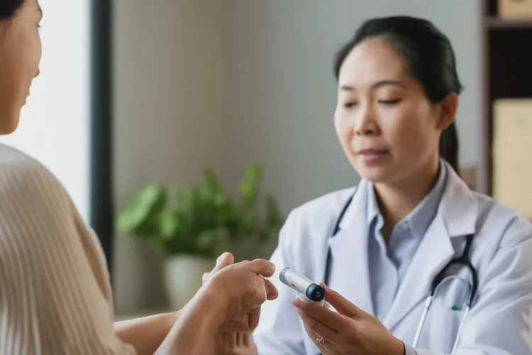 45岁早餐血糖28.3是怎么回事(图1)