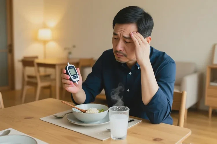 38岁晚餐血糖17点4是怎么回事(图1)