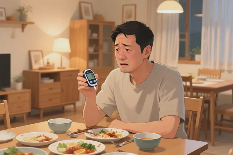 38歲晚餐血糖15.9是怎么回事(圖1)