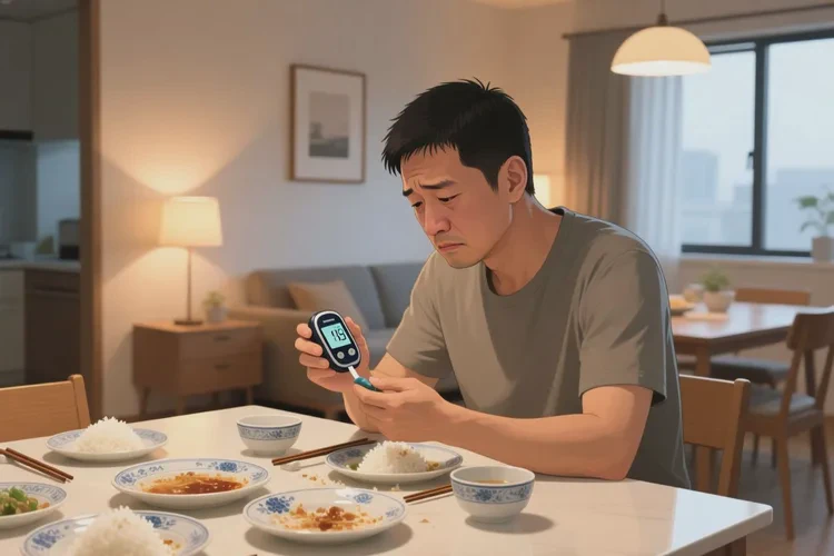 37岁中餐血糖21.2是怎么回事(图1)