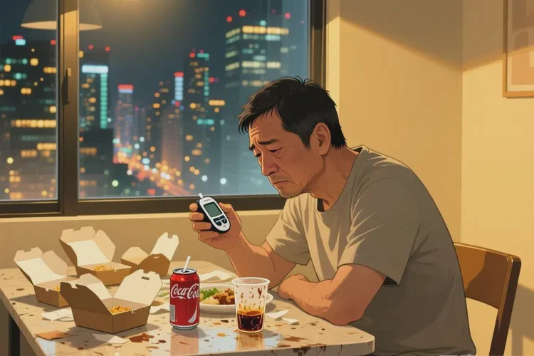 37岁晚餐血糖19点8是怎么回事(图1)