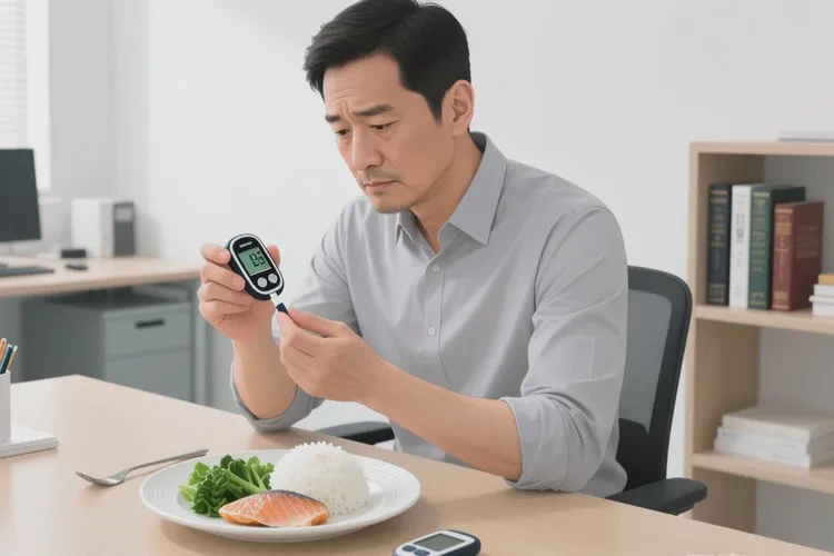 38歲中餐血糖5點9是怎么回事(圖1)