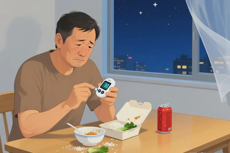 38岁晚餐血糖23.6是怎么回事(图1)