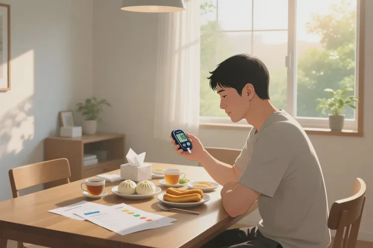 38歲早餐血糖8.4是怎么回事(圖1)