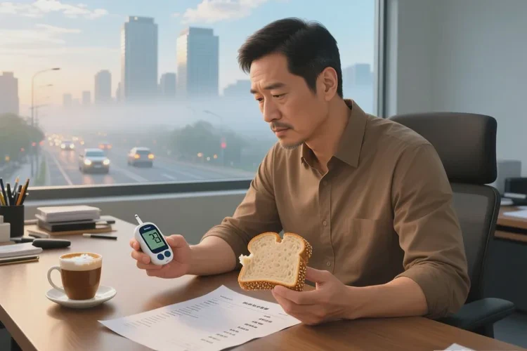 37歲早餐血糖9.8是怎么回事(圖1)